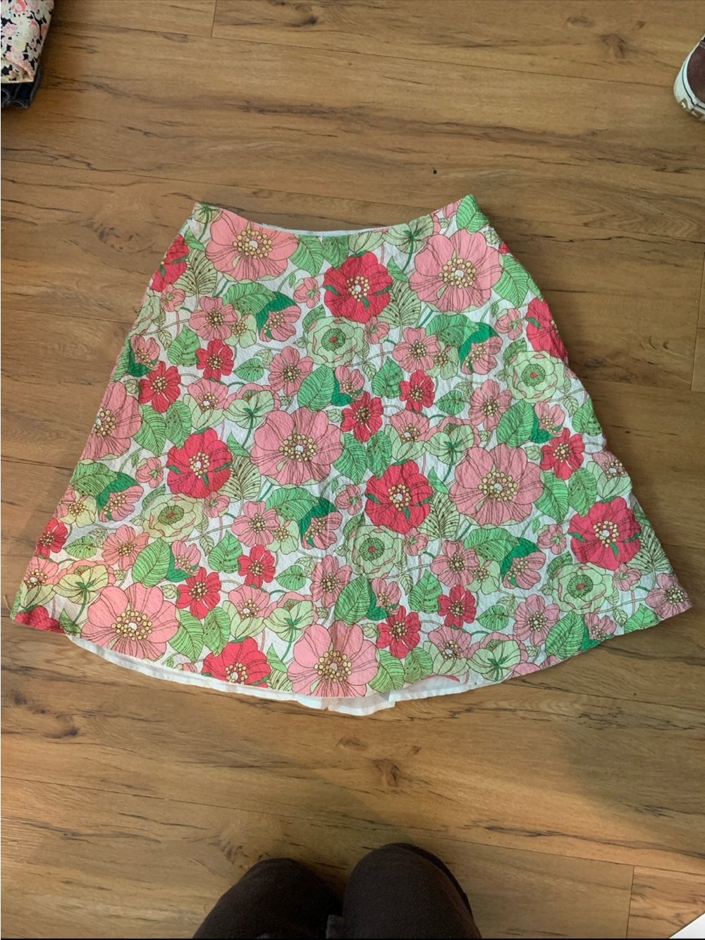 2006 floral gap skirt